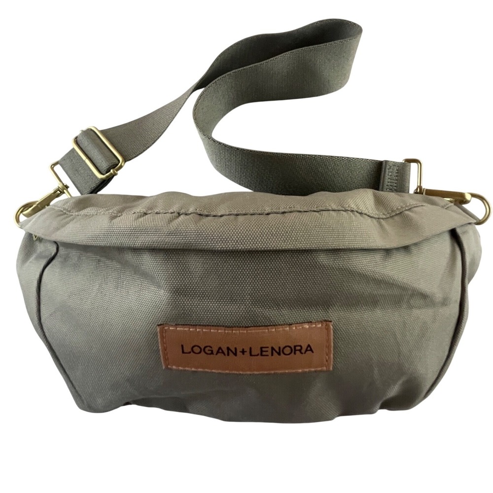 Logan + Lenora (Canvelle) Original Crossbody Fanny Pack Waist Bag Adjustable‎